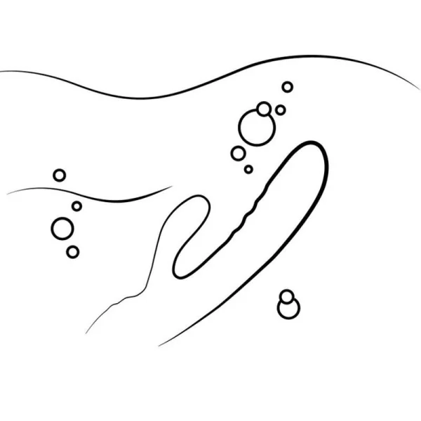 Jazz Wiederaufladbarer Hasenvibrator Rot von Romp