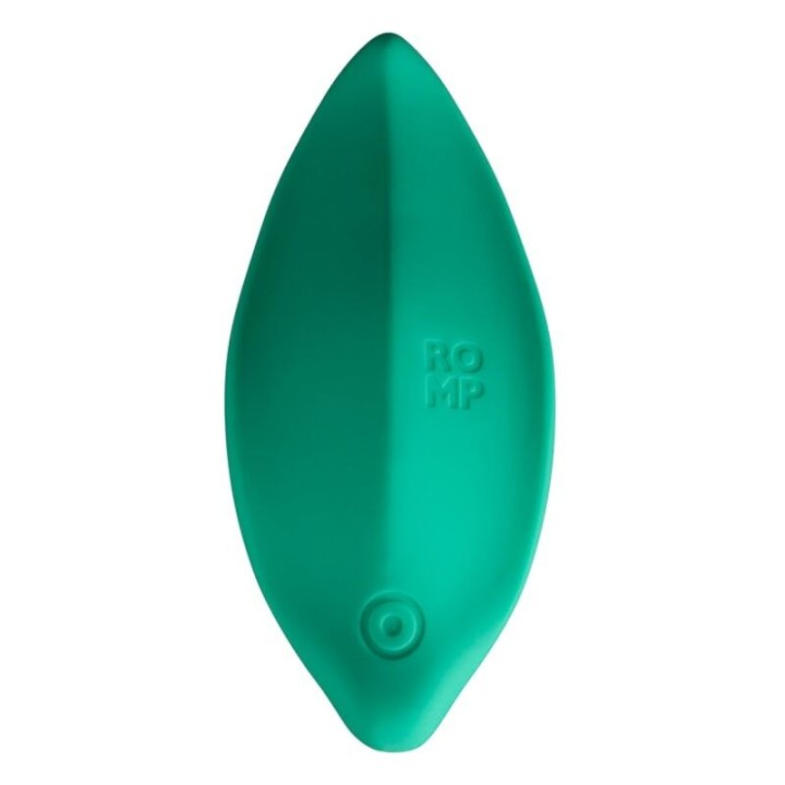 Wellenvibrator Klitorisstimulator, Ergonomische Form, Aquagrün von Romp
