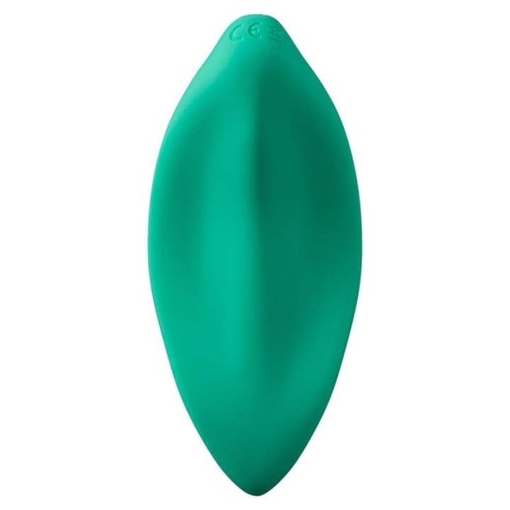 Wellenvibrator Klitorisstimulator, Ergonomische Form, Aquagrün von Romp