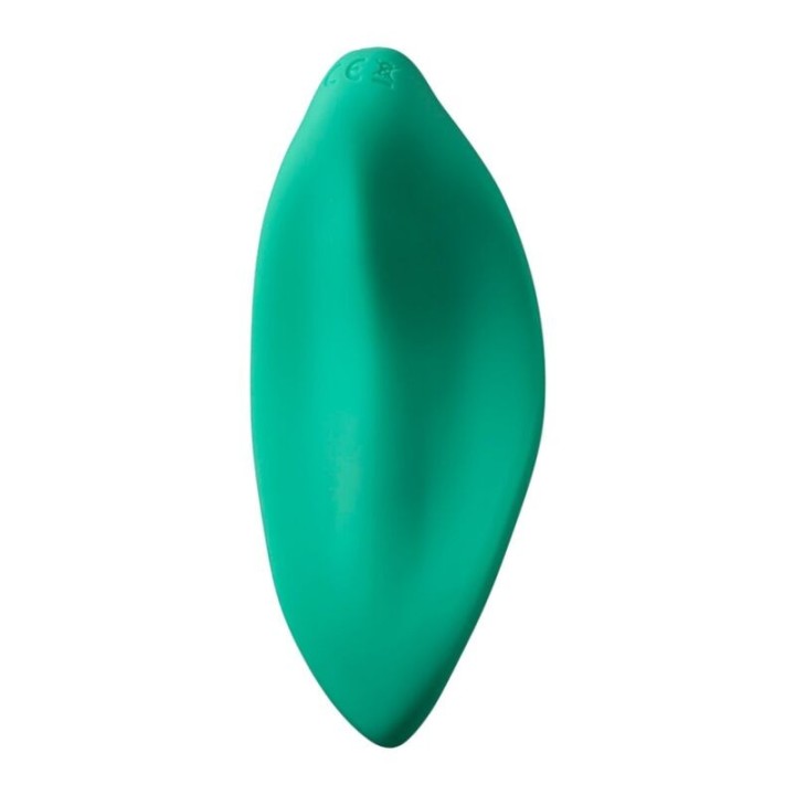 Wellenvibrator Klitorisstimulator, Ergonomische Form, Aquagrün von Romp