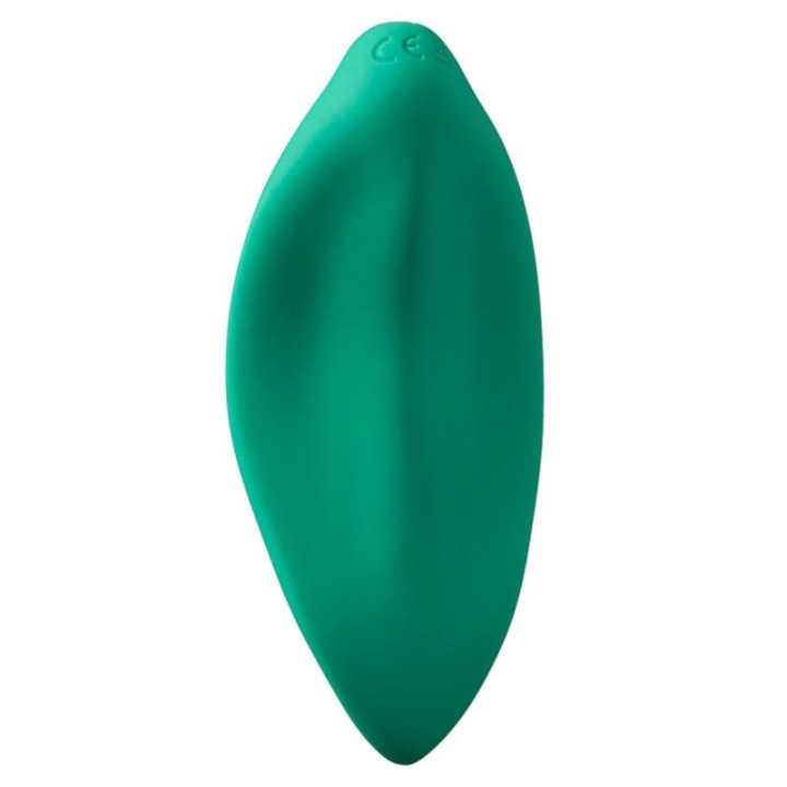 Wellenvibrator Klitorisstimulator, Ergonomische Form, Aquagrün von Romp