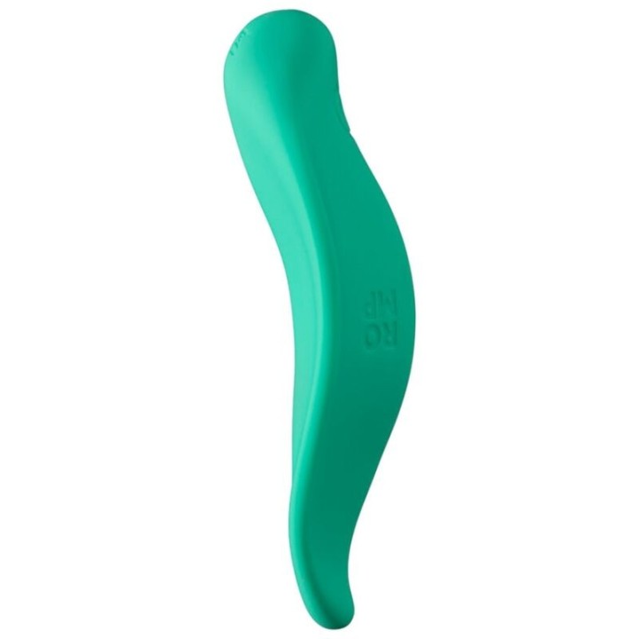 Wellenvibrator Klitorisstimulator, Ergonomische Form, Aquagrün von Romp