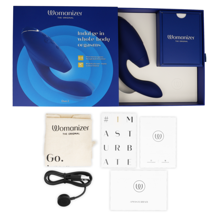 Duo 2 Stimulator Blau von Womanizer | Fesselliebe.de