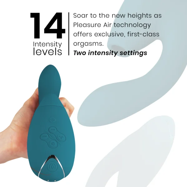 Duo 2 Stimulator Blaues Benzin von Womanizer | Fesselliebe.de