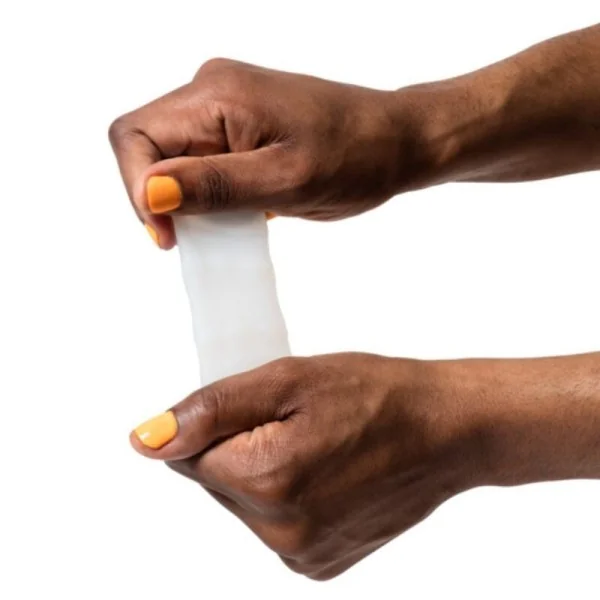 Mosh Transparenter Männermasturbator mit 6 cm Wendbarer Hülle von Romp