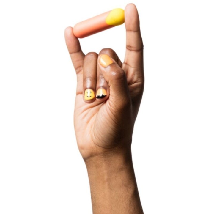 Riot Multifunktions-Vibrationskugel Orange + Gelb von Romp