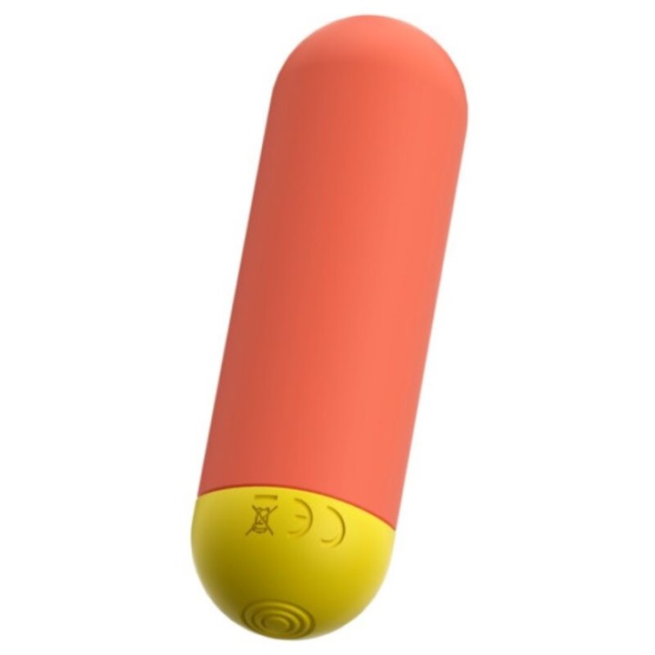 Riot Multifunktions-Vibrationskugel Orange + Gelb von Romp
