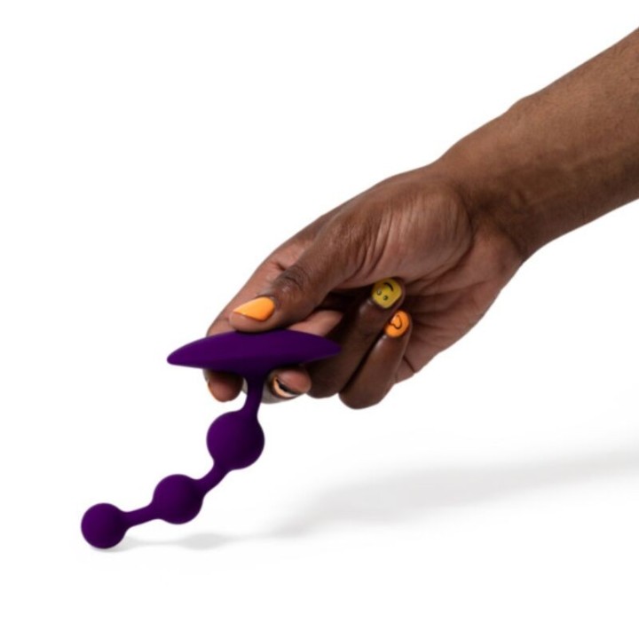 Amp Lila Flexible Silikon-Analkapseln 12,5 cm Lila von Romp