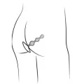 Amp Lila Flexible Silikon-Analkapseln 12,5 cm Lila von Romp