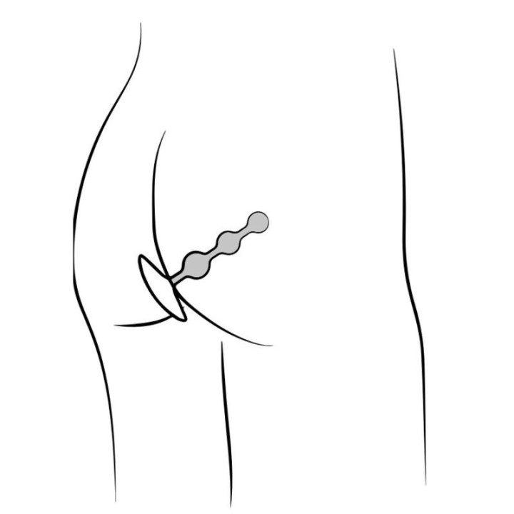 Amp Lila Flexible Silikon-Analkapseln 12,5 cm Lila von Romp