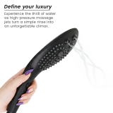 Wave Klitoralstimulierender Duschkopf Schwarz von Womanizer | Fesselliebe.de