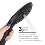 Wave Klitoralstimulierender Duschkopf Schwarz von Womanizer | Fesselliebe.de