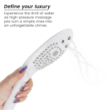 Wave Klitoralstimulierender Duschkopf Weiss von Womanizer | Fesselliebe.de