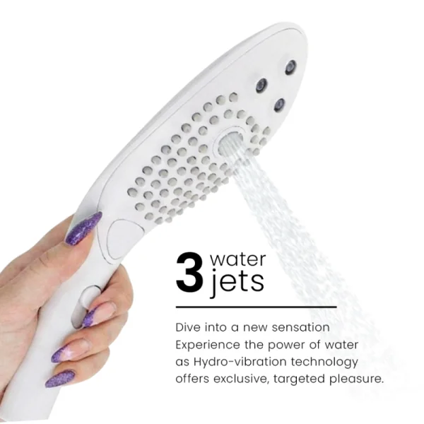 Wave Klitoralstimulierender Duschkopf Weiss von Womanizer | Fesselliebe.de