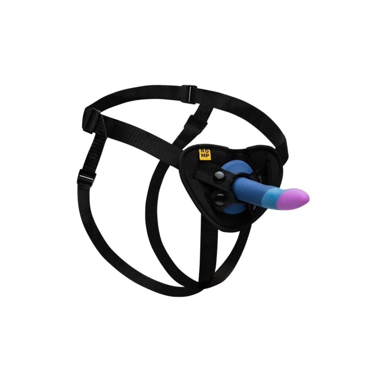 Piccolo Silikondildo mit Dreifarbigem Saugauffang 14 cm von Romp