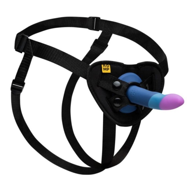 Piccolo Silikondildo mit Dreifarbigem Saugauffang 14 cm von Romp
