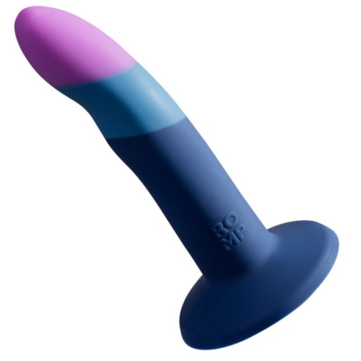 Piccolo Silikondildo mit Dreifarbigem Saugauffang 14 cm von Romp