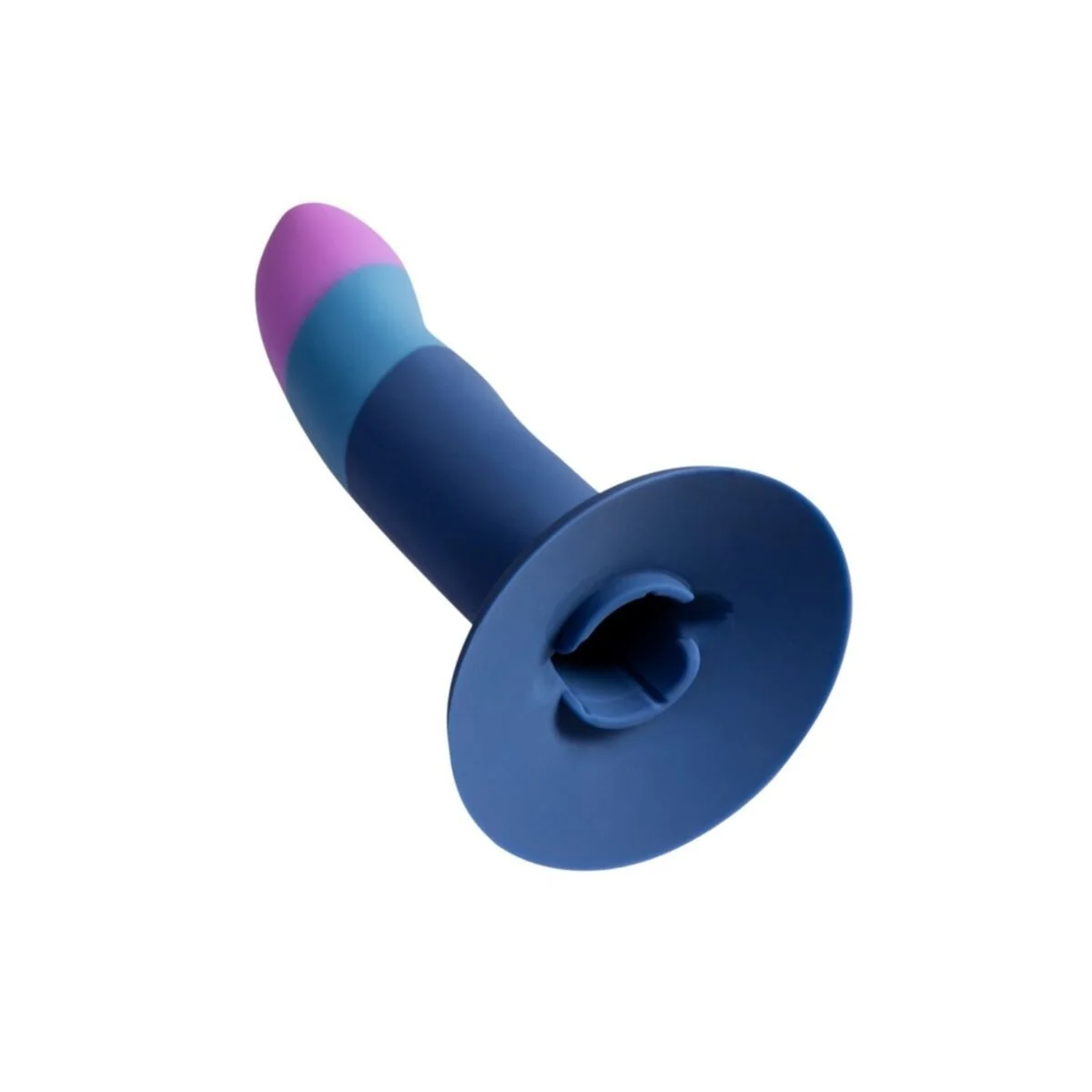 Piccolo Silikondildo mit Dreifarbigem Saugauffang 14 cm von Romp