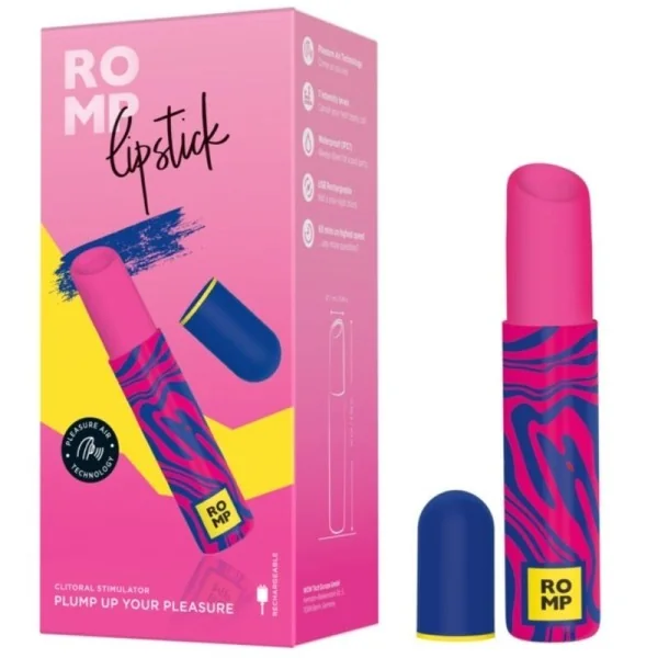 Klitoralstimulierender Lippenstift mit 7 Stufen von Romp