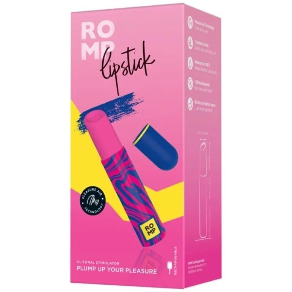 Klitoralstimulierender Lippenstift mit 7 Stufen von Romp