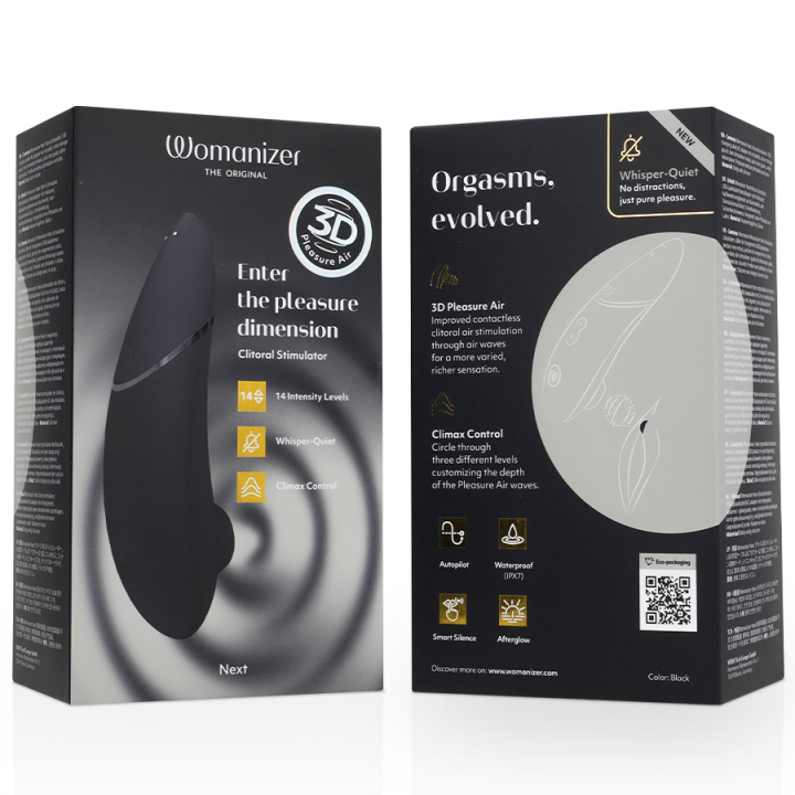 Nächster Klitorisstimulator Schwarz von Womanizer | Fesselliebe.de