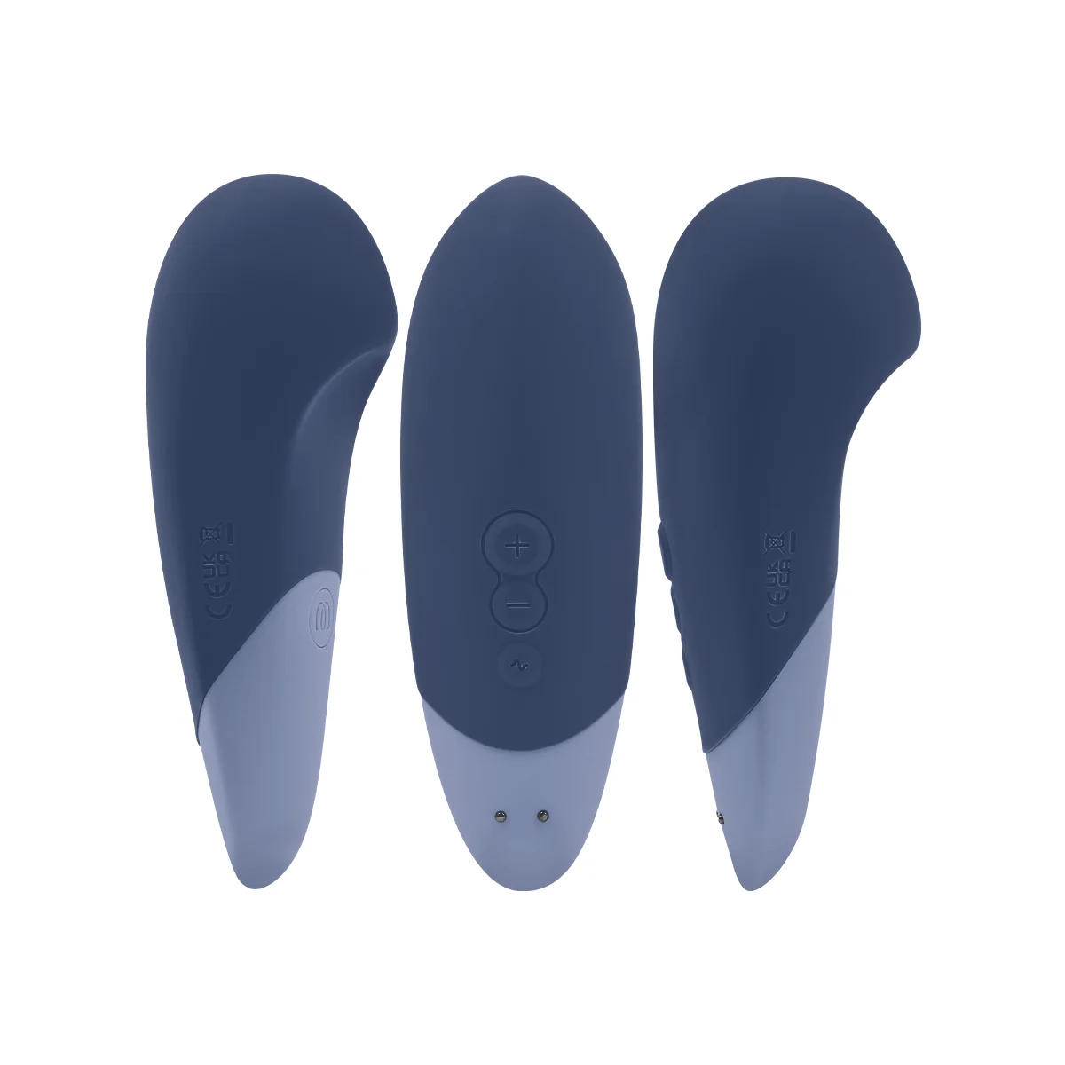 Vibe Lay-On Silent Vibrator Dunkelblau von Womanizer | Fesselliebe.de