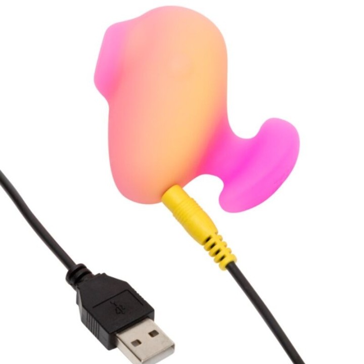 Kiss Klitoralsaugfähiger Wiederaufladbarer Fingervibrator von Romp