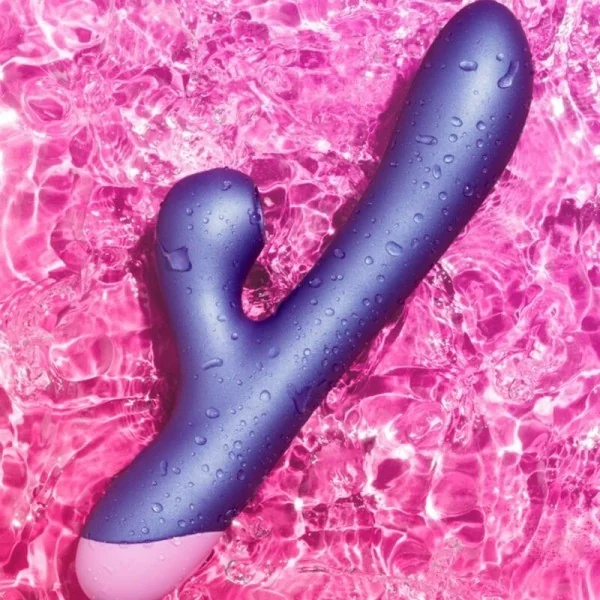 Pulse Rabbit Dual G-Punkt Vibrator Elektrisch Blau von Romp