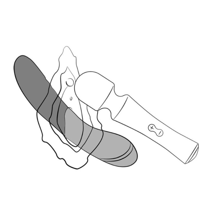 Presto Mini-Stabvibrator Flexibler Kopf Grün von Romp