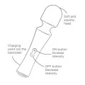 Presto Mini-Stabvibrator Flexibler Kopf Grün von Romp