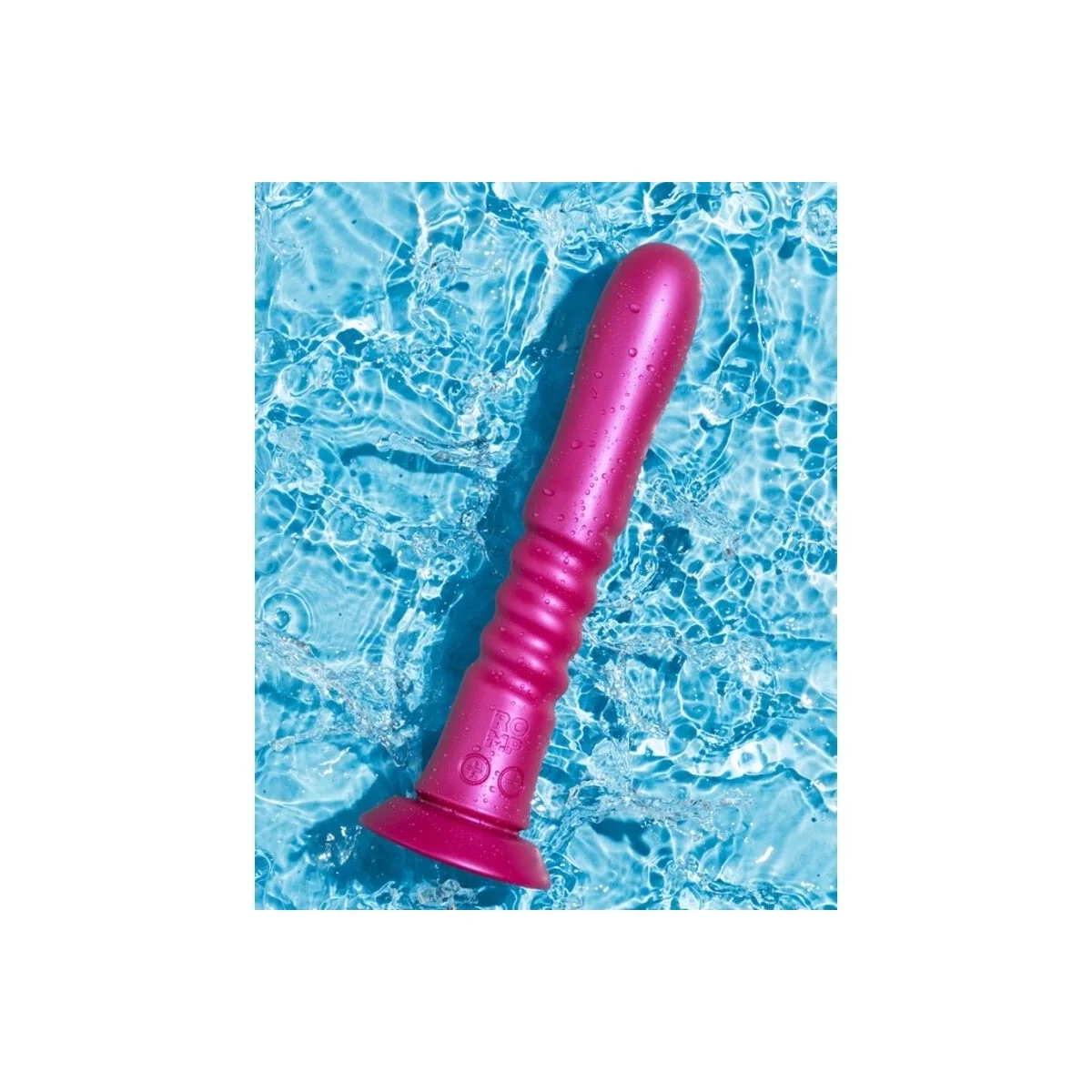 Jiggle auf- und ab-Vibrator mit Rosa Saugnapf von Romp