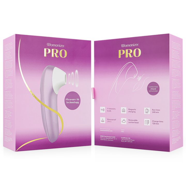 Pro Vibrant Klitoralstimulator Lilac von Womanizer