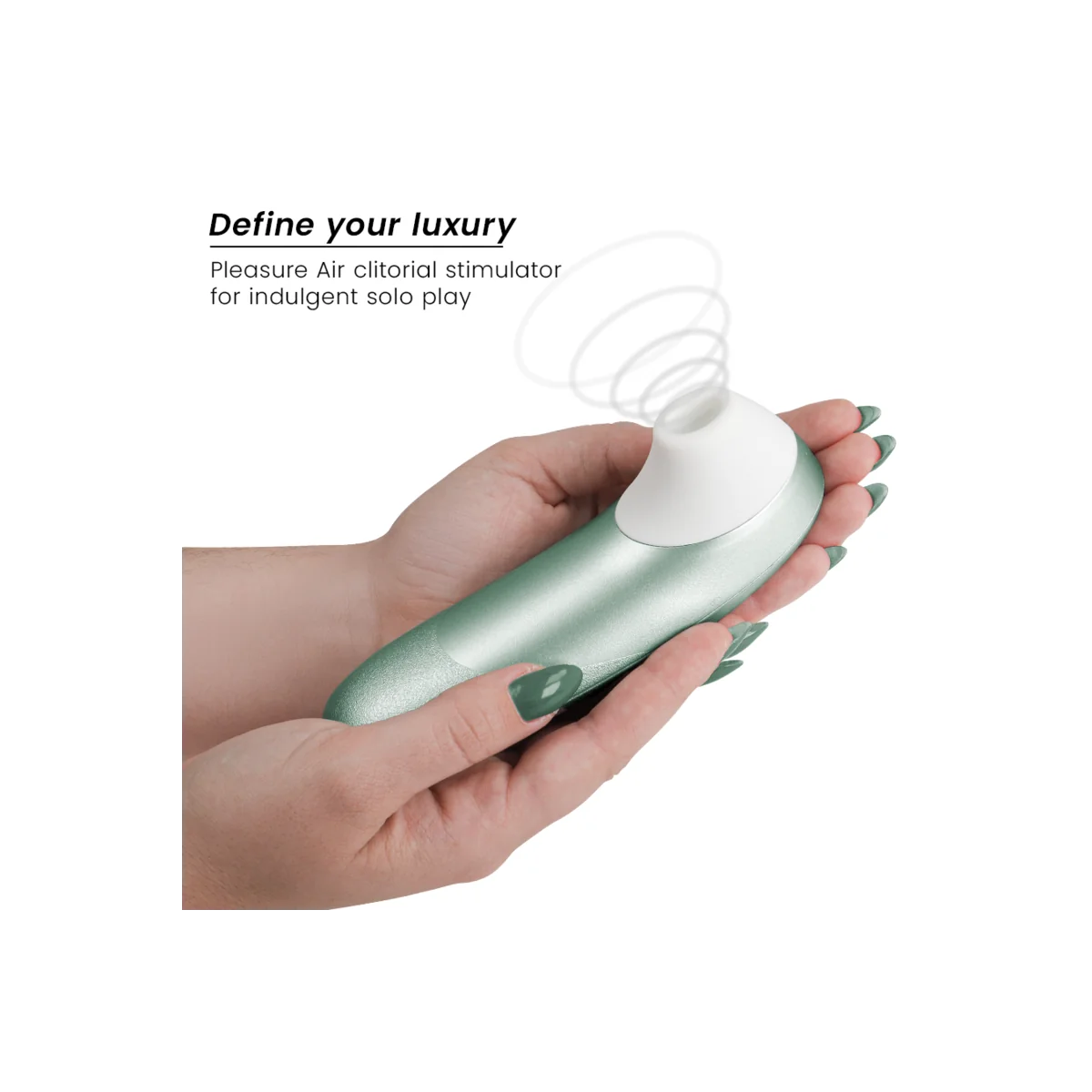 Pro Vibrant Klitoralstimulator Salbeigrün von Womanizer