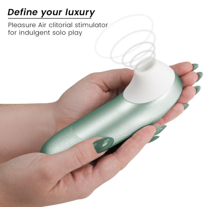 Pro Vibrant Klitoralstimulator Salbeigrün von Womanizer