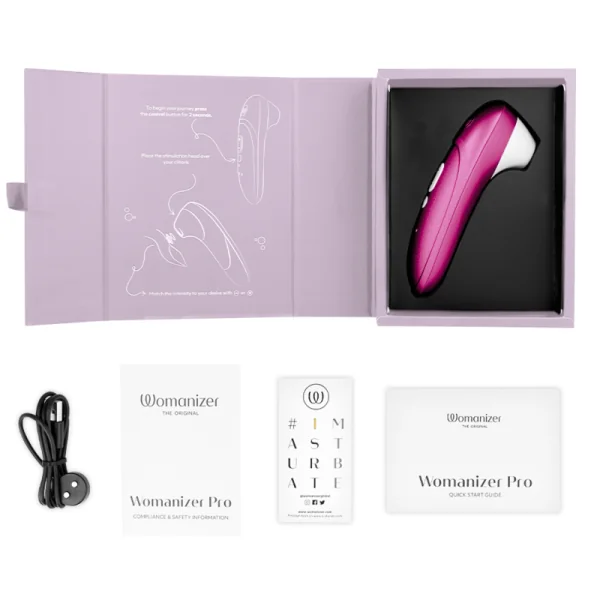 Pro Vibrant Klitoralstimulator Pink von Womanizer