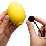 Lemon Crush Luft-Kltoralstimulator Gelb von Romp