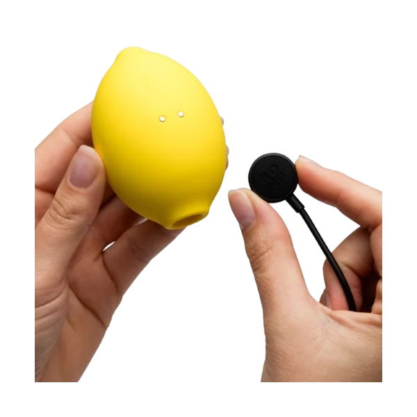 Lemon Crush Luft-Kltoralstimulator Gelb von Romp