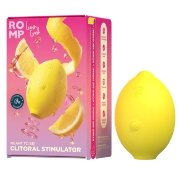 Lemon Crush Luft-Kltoralstimulator Gelb von Romp