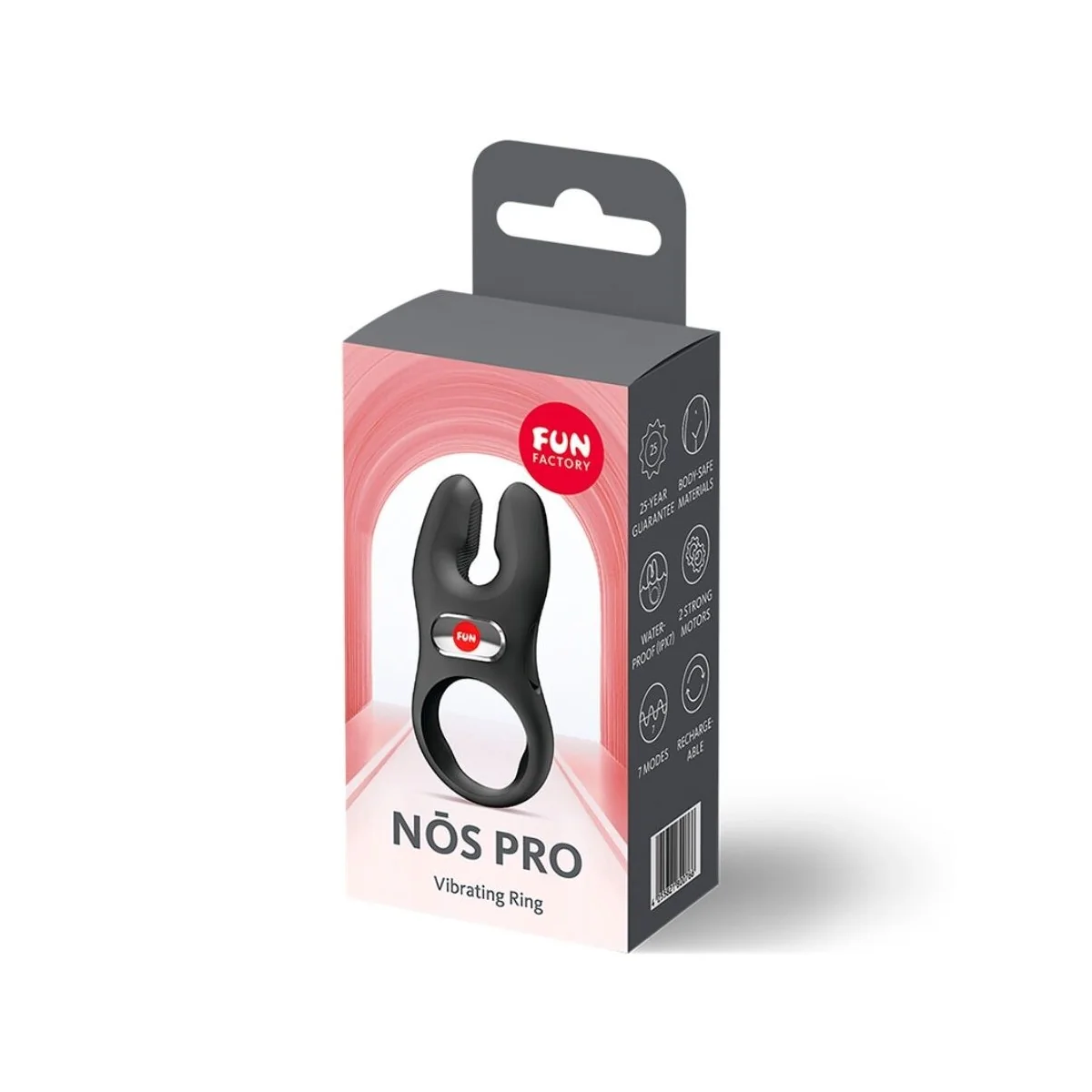 Nos Pro Vibrierender Pennisring Schwarz von Fun Factory | Fesselliebe.de