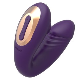 Leah Wiederaufladbarer Tragbarer Stimulator Lila von Nalone