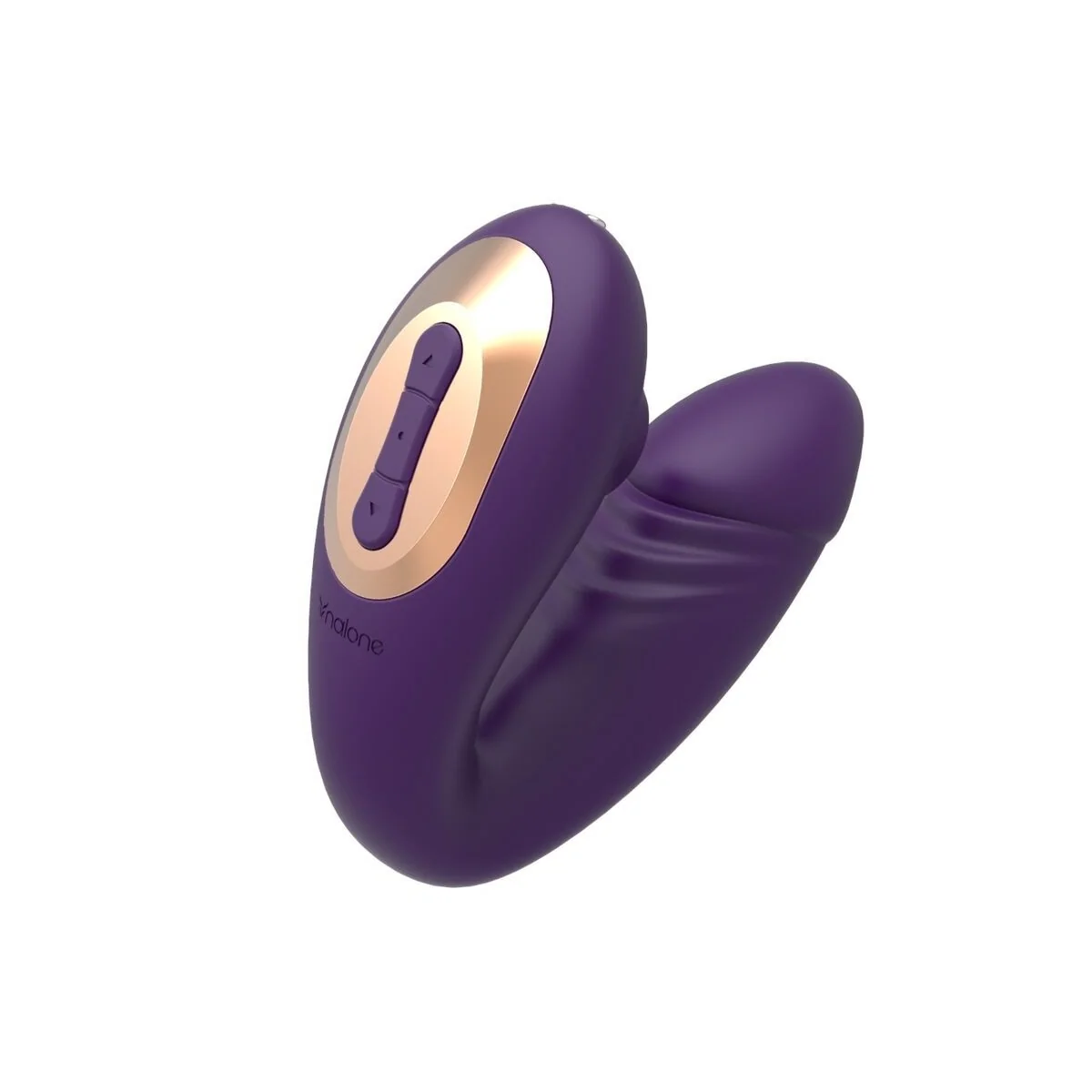 Leah Wiederaufladbarer Tragbarer Stimulator Lila von Nalone