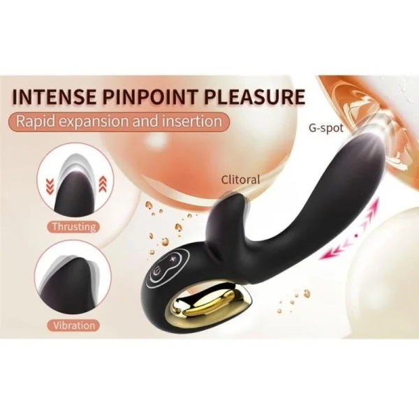 Lulu Magic Stick Rabbit Vibrator Rosa von Nalone
