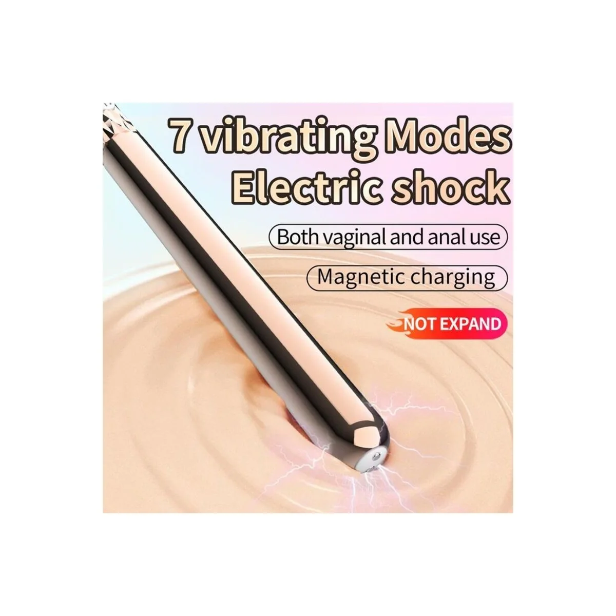 Tia Magic Stick Rabbit Vibrator - Rosa von Nalone