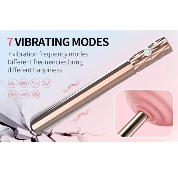 Tia Magic Stick Rabbit Vibrator - Rosa von Nalone