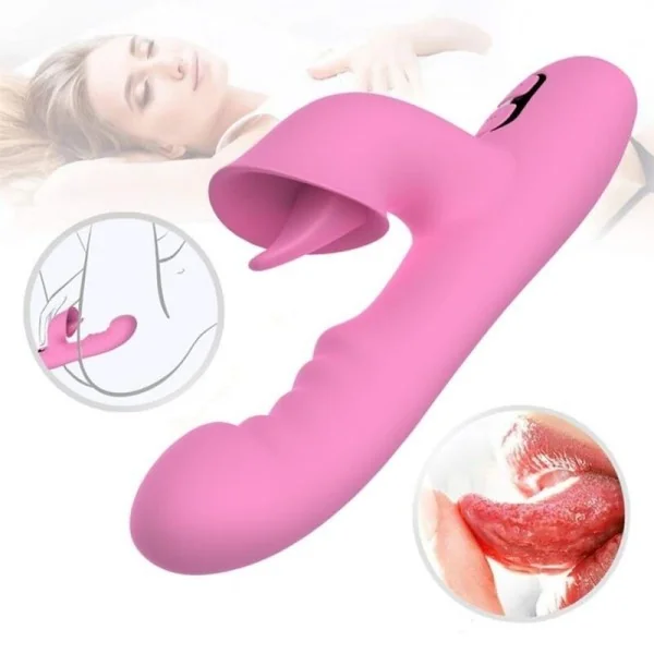 T-May Magic Stick Rabbit Vibrator - Rosa von Nalone