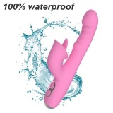 T-May Magic Stick Rabbit Vibrator - Rosa von Nalone
