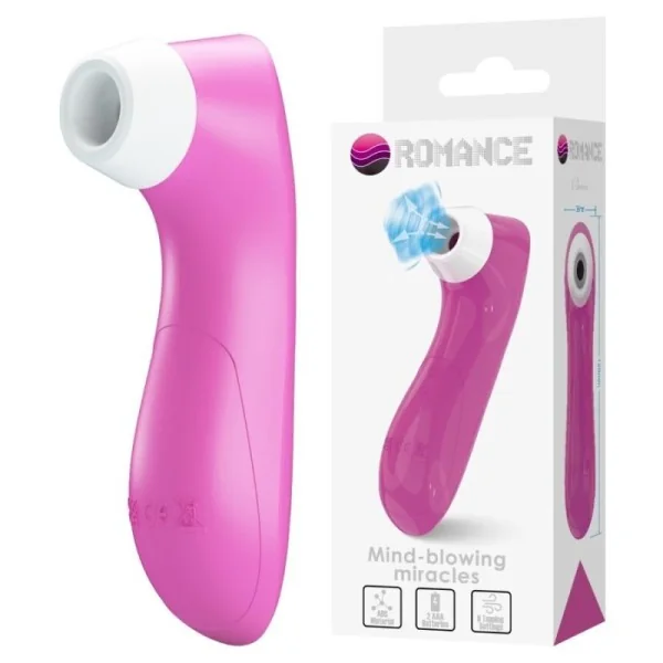Klitoris-Sauggerät mit Rosa Pulsationstechnologie von Romance