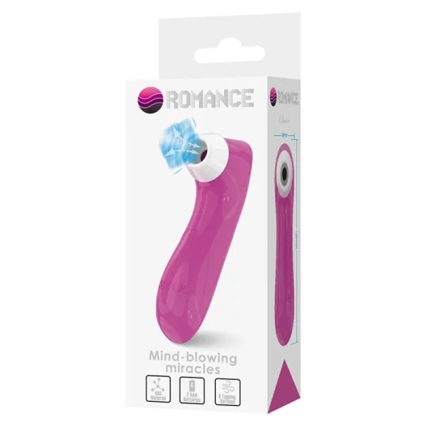 Klitoris-Sauggerät mit Rosa Pulsationstechnologie von Romance