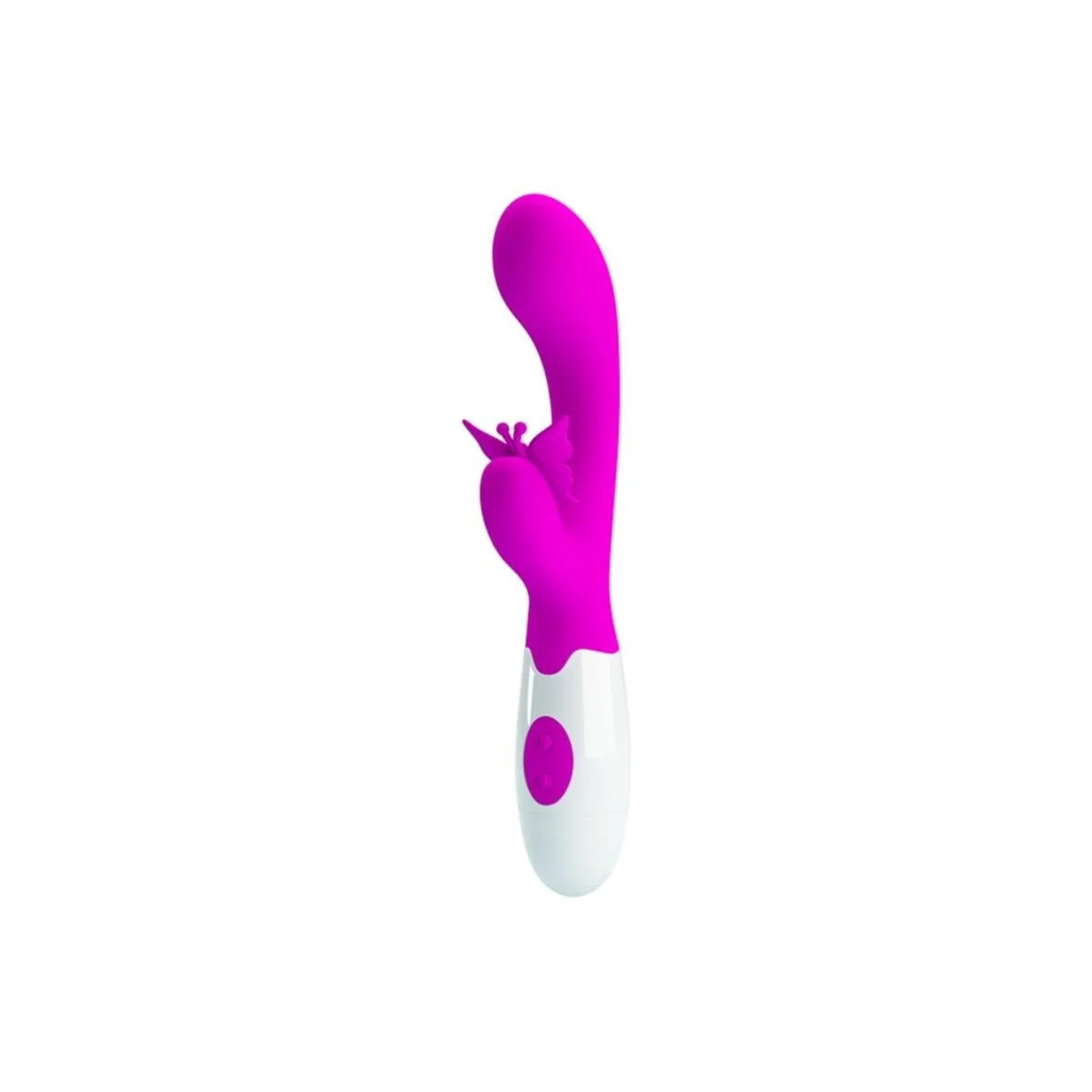 Butterfly Kiss 30-Funktionen-Hasenvibrator Lila von High Tech