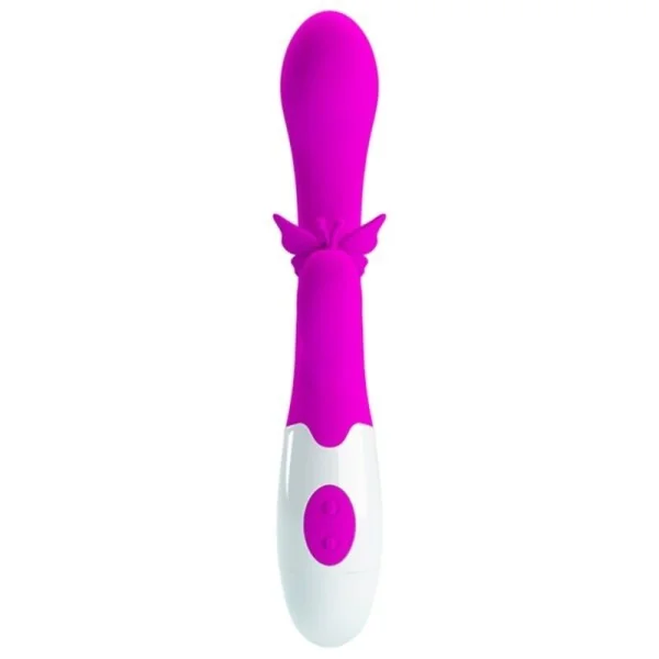 Butterfly Kiss 30-Funktionen-Hasenvibrator Lila von High Tech